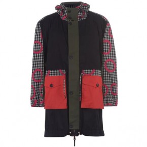 VIVIENNE WESTWOOD PINO PRINT PARKA LONG JACKET