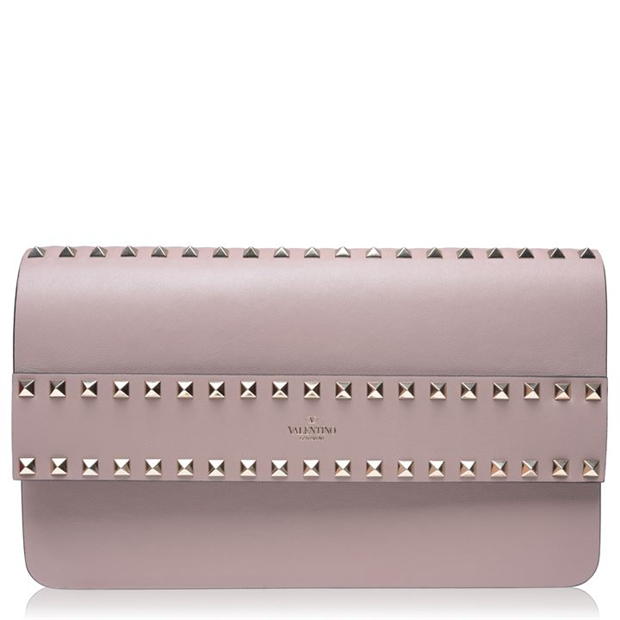 valentino rockstud clutch bag