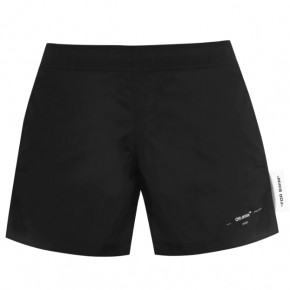 OFF WHITE LOGO SWIM SHORTS