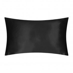 Slip Silk Pillowcase Black Queen Size