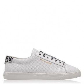 SAINT LAURENT ANDY LOW TOP TRAINERS