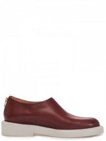 Marni Red leather Flat Sneakers