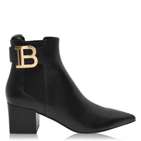 BALMAIN Black BOOT SALOME