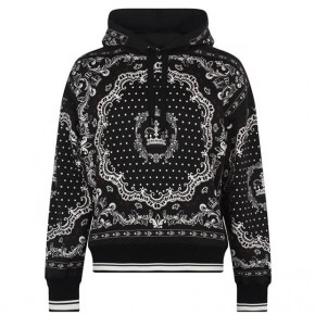 Dolce and Gabbana BANDANA OVER THE HEAD HOODIE