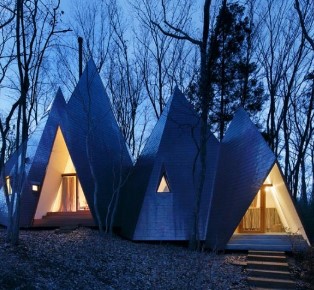 Awesome Modern House designs in Japan Nasu Teepee Camp