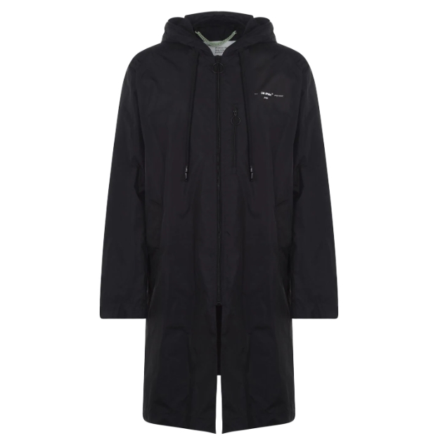 OFF WHITE BASIC RAINCOAT I MAGAZINE.TV