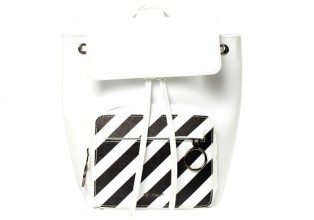 Off White WHITE DIAGONALS BACKPACK