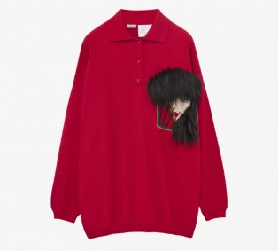 LOEWE x Howl’s Moving Castle Witch of the Waste wool-blend jumper Sweater studio ghibli limited edition