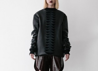 Franz Leather Pullover