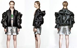 Sculptural Bomber Jacket