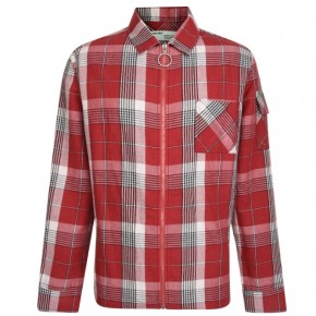 OFF WHITE SKULL CHECKED SHIRT