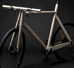 The Wooden Bike Design by Paul Timmer
