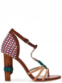 Jil Sander Navy Multi colours High Heels