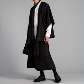 Oversized judo cardigan and trousers