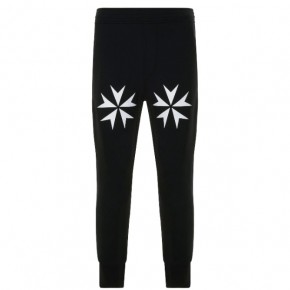 NEIL BARRETT STAR CUFFED JOGGERS