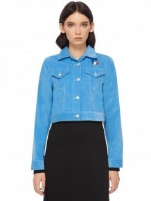 ETRE CECILE Celeste jacket cropped corduroy jacket