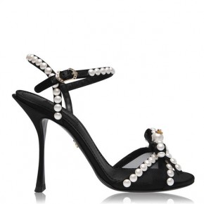 DOLCE AND GABBANA DG DIAM HEEL SNDL LD02