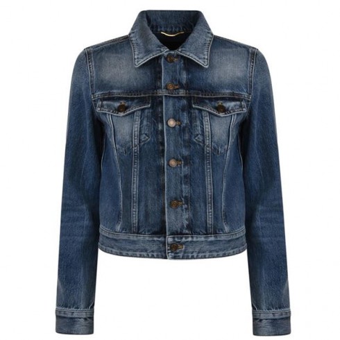 SAINT LAURENT YSL DISCO DENIM JACKET - I-MAGAZINE Inc