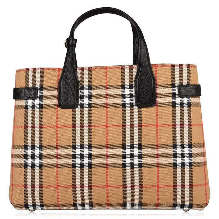 burberry medium banner vintage check bag