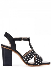 Jil Sander Navy Black High Heels