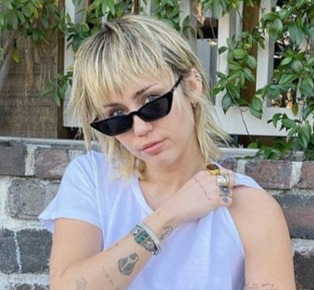 Miley Cyrus and her new Mullet haircut