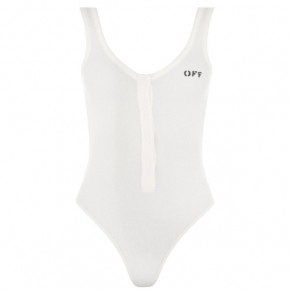 OFF WHITE LOGO BODYSUIT