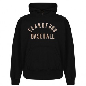 Fear of God FOG BASEBALL HOODIE Black