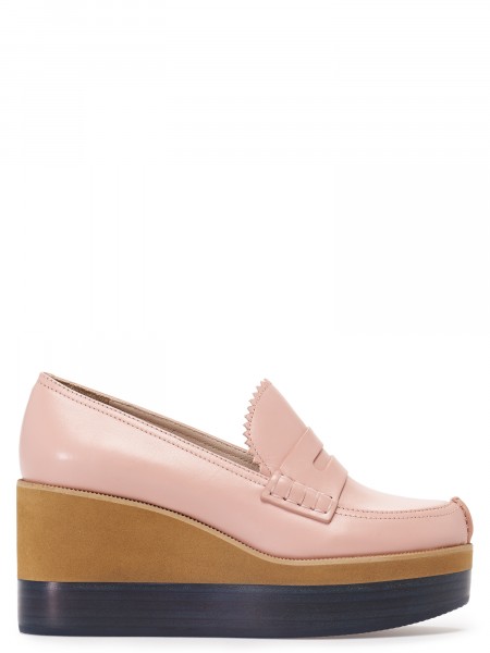 Jil Sander Navy Pink Platform shoes - Inc