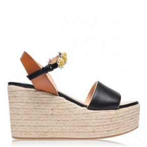 FABRIZIO VITI MARGARITA WEDGE ESPADRILLES
