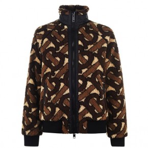 BURBERRY TB MONOGRAM TEDDY JACKET