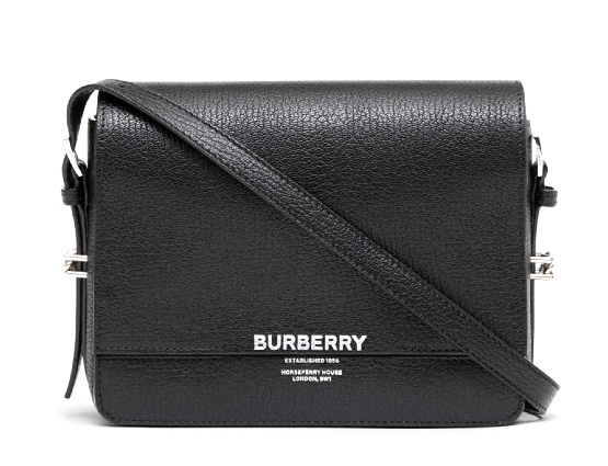 BURBERRY Small Leather Grace Bag black I MAGAZINE Inc