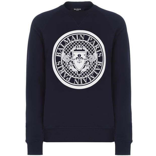 Men's Balmain Paris logo sweater, BALMAIN
