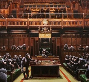 Banksy - Parliament returned - € 11,000,000