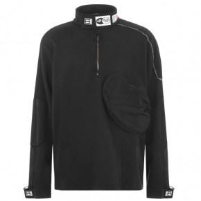 OFF WHITE PARACHUTE QUARTER ZIP SWEATSHIRT