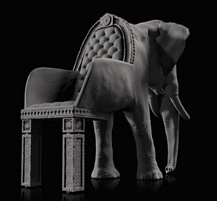 The animal chair collection by Maximo Riera