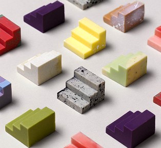 Complements Modular chocolates to pair and share