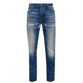 Fear of God The Seventh Collection Blue Distressed Jeans