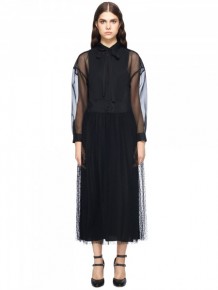 RED Valentino Black Maxi Dress