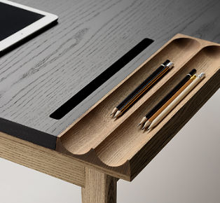 a stylish way to organize your workplace