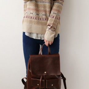 Leather Backpack