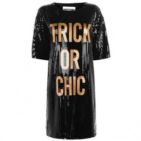 MOSCHINO TRICK OR CHIC SEQUIN DRESS