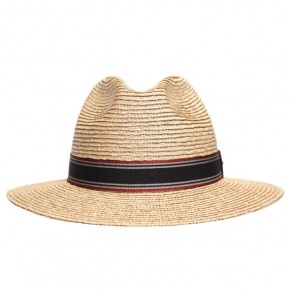 Saint Laurent Straw Panama Hat