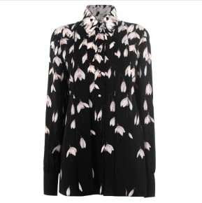 VALENTINO SILK FLOWER BLOUSE