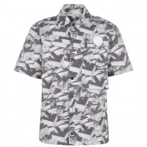 OFF WHITE ARROWS PATTERN SHORT SLEEVE SHIRT