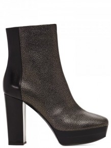Pollini Quilted Ankle Boots