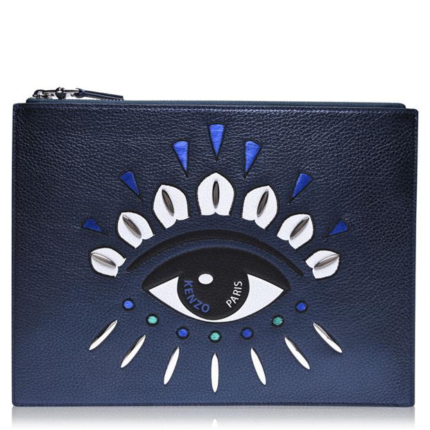 kenzo eye clutch