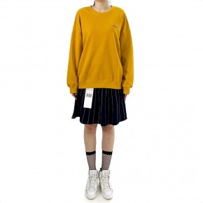 Y3NOLOGY Unisex Oversized Sweatshirt In Yellow