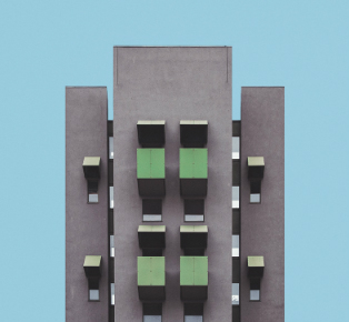 Stacked Architecture Photography by Malte Brandenburg