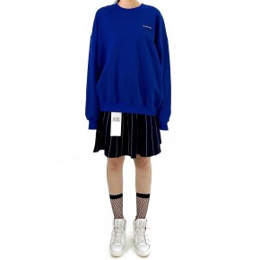 Y3NOLOGY Unisex Oversized Sweatshirt In Blue