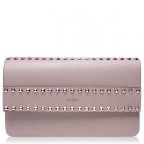 Valentino ROCKSTUD FLIP CLUTCH BAG